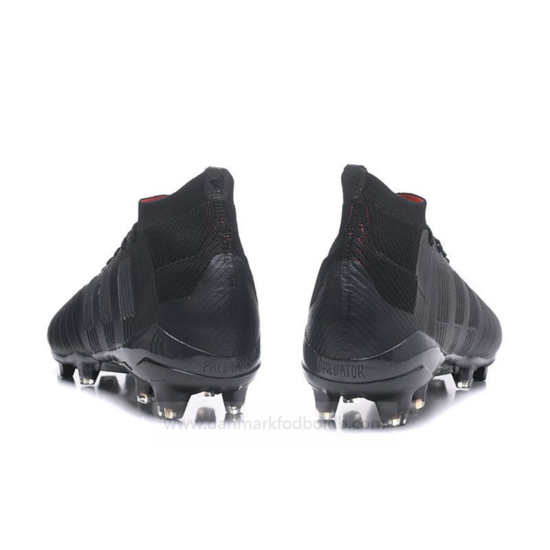 Adidas Predator 18.1 FG Fodboldstøvler Herre – Sort